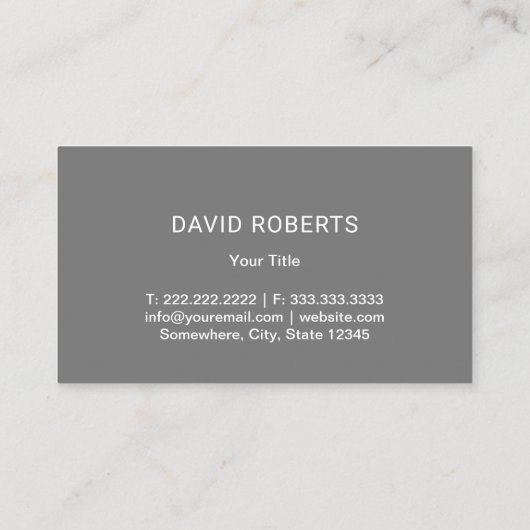 Autoreparatie - automatische informatie over profe visitekaartje (Achterkant)