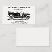 Autoreparatie en autodealer visitekaartje (Voorkant / Achterkant)