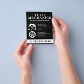 Autoreparatie professionele mobiele monteur servic flyer (Hand)