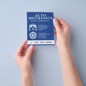 Autoreparatie professionele mobiele monteur servic flyer (Hand)