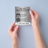 Autoreparatie professionele mobiele monteur servic flyer (Hand)