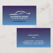 Autoreparatie - Verouderde peulblauw Visitekaartje (Voorkant / Achterkant)