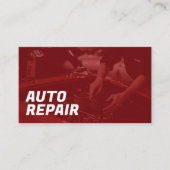 Autoreparatie visitekaartje (Voorkant)