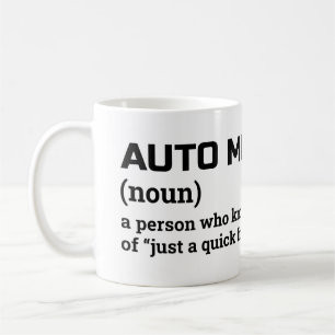 Autoreparatiedeskundige - Auto Mechanic Definition Koffiemok