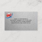 Autoreparatiewerkplaats | Auto Reparatie Logo Visitekaartje (Achterkant)