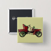 AUTORESTORATIE - AUTOMOTIEF VIERKANTE BUTTON 5,1 CM (Voorkant /achterkant)