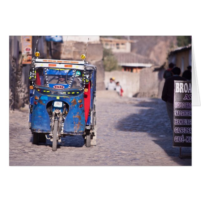 Autorickshaw (Voorkant Horizontaal)
