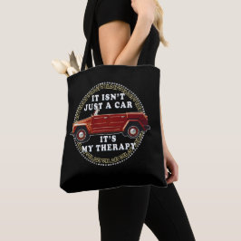 Autorijden is therapie tote bag