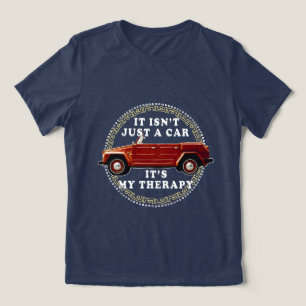 Autorijden is therapie Tri-Blend shirt