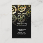 AUTORIMS, FOTO-visitekaartjes Visitekaartje (Achterkant)