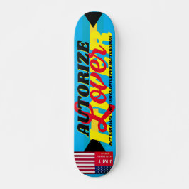 AUTORISEER LOVER JMT BAHAMAS7 3/4" Skateboard Deck