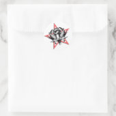 Autoriteit Networker Star Fist Sticker (Tas)