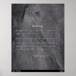 Autoriteit Poster