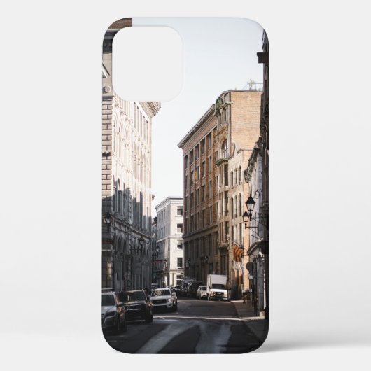 AUTO'S AAN DE ZIJDE VAN DE WEG TUSSEN BUILDIN Case-Mate iPhone CASE (Achterkant)