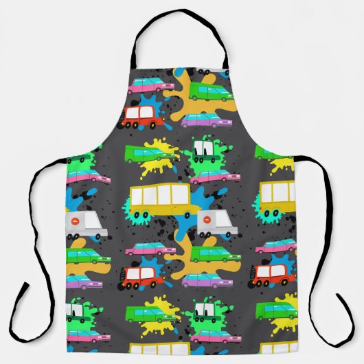 auto's, auto schort (Voorkant)