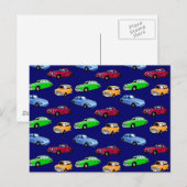  auto's briefkaart (Voorkant / Achterkant)