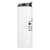 Auto's Eén Sterrenrating Thermosbeker (Gedraaid links)