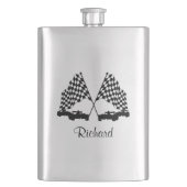 Auto's en Checker Flag Race Personal Flacon (Voorkant)