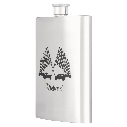 Auto's en Checker Flag Race Personal Flacon (Links)