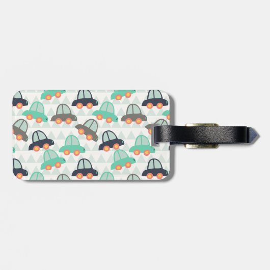 Auto's en meer auto's bagagelabel (Achterkant horizontaal)