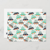 Auto's en meer auto's briefkaart (Voorkant / Achterkant)