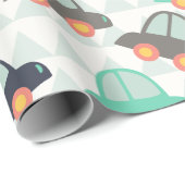 Auto's en meer auto's cadeaupapier (Rol Hoek)