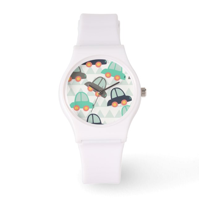 Auto's en meer auto's horloge (Voorkant)