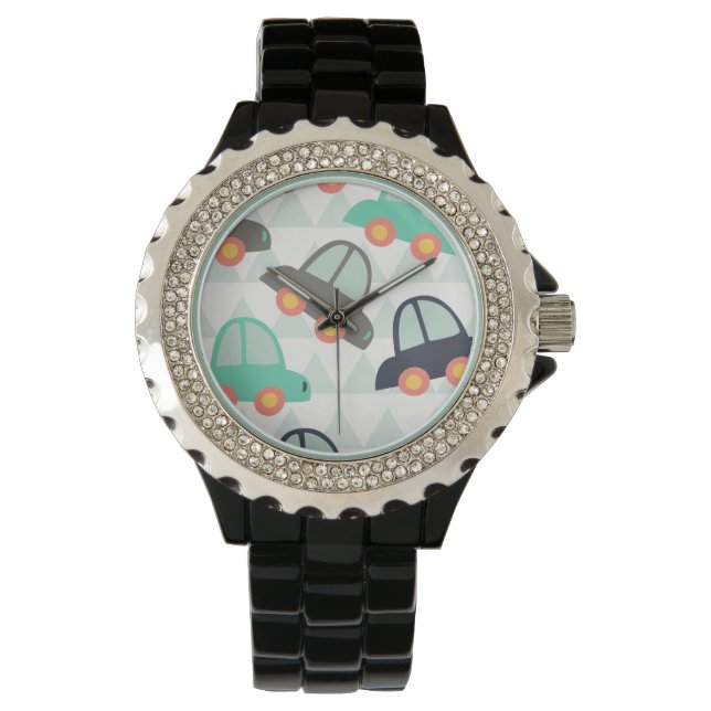 Auto's en meer auto's horloge (Voorkant)