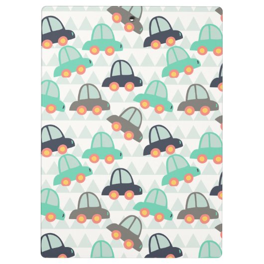 Auto's en meer auto's klembord (Achterkant)