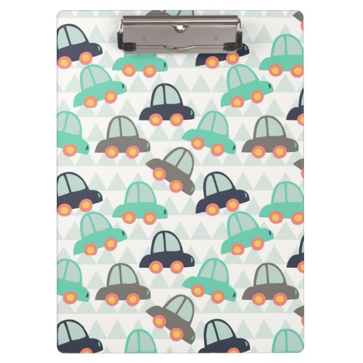 Auto's en meer auto's klembord (Voorkant)