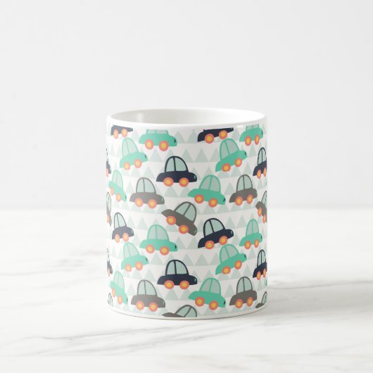 Auto's en meer auto's koffiemok (Center)