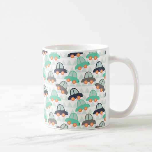 Auto's en meer auto's koffiemok (Rechts)