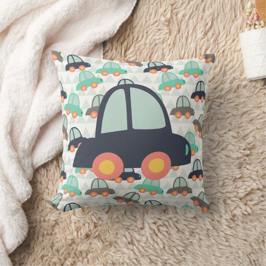 Auto's en meer auto's kussen (Deken)