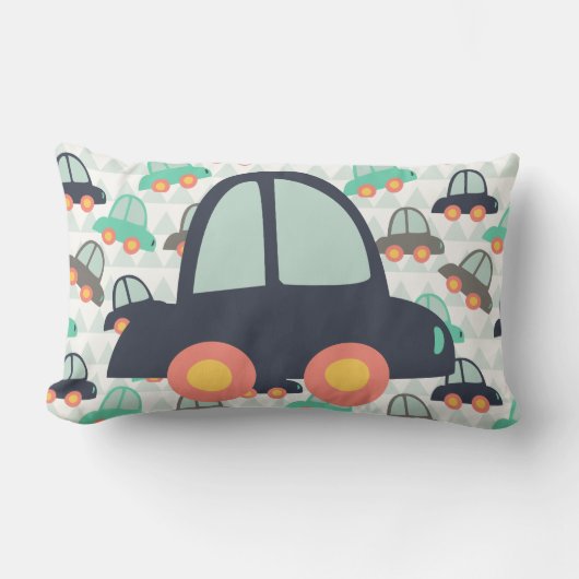 Auto's en meer auto's kussen (Voorkant)