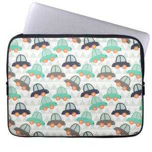 Auto's en meer auto's laptop sleeve