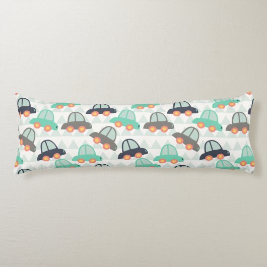 Auto's en Meer Auto's Lichaamskussen (Voorkant)