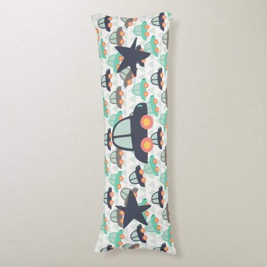 Auto's en meer auto's lichaamskussen (Voorkant Verticaal)