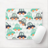 Auto's en meer auto's muismat (Met muis)