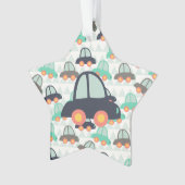 Auto's en meer auto's ornament (voorkant)