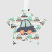 Auto's en meer auto's ornament (voorkant)