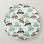 Auto's en meer auto's rond kussen (Voorkant)