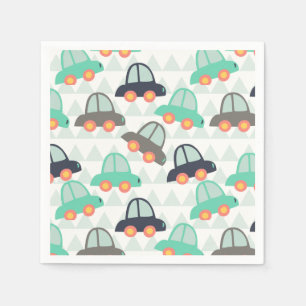 Auto's en meer auto's servet