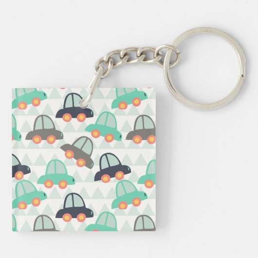 Auto's en meer auto's sleutelhanger (Achterkant)