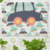 Auto's en meer auto's theedoek (Gevouwen)