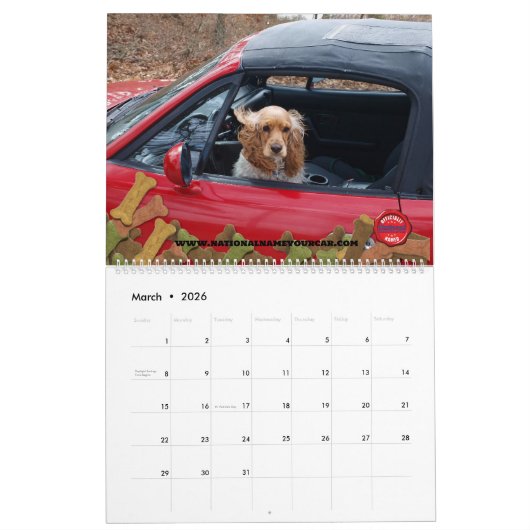 Auto's en poten kalender (Mar 2026)
