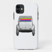 Auto's en regenboog Case-Mate iPhone case (Achterkant)