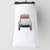 Auto's en regenboog golfheadcover (Draai 90)