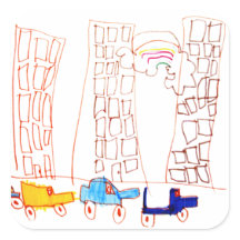 Auto's en Stickers bouwen