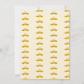 Auto's en voertuigen op de weg jongen verjaardag kaart (Achterkant)