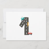 Auto's en vrachtwagens Stadsvervoer Eerste verjaar Kaart (Achterkant)